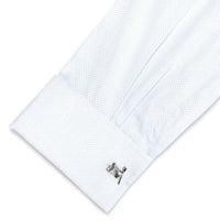 Chefs Hat & Spoon Silver Cufflinks Novelty Cufflinks Clinks Australia