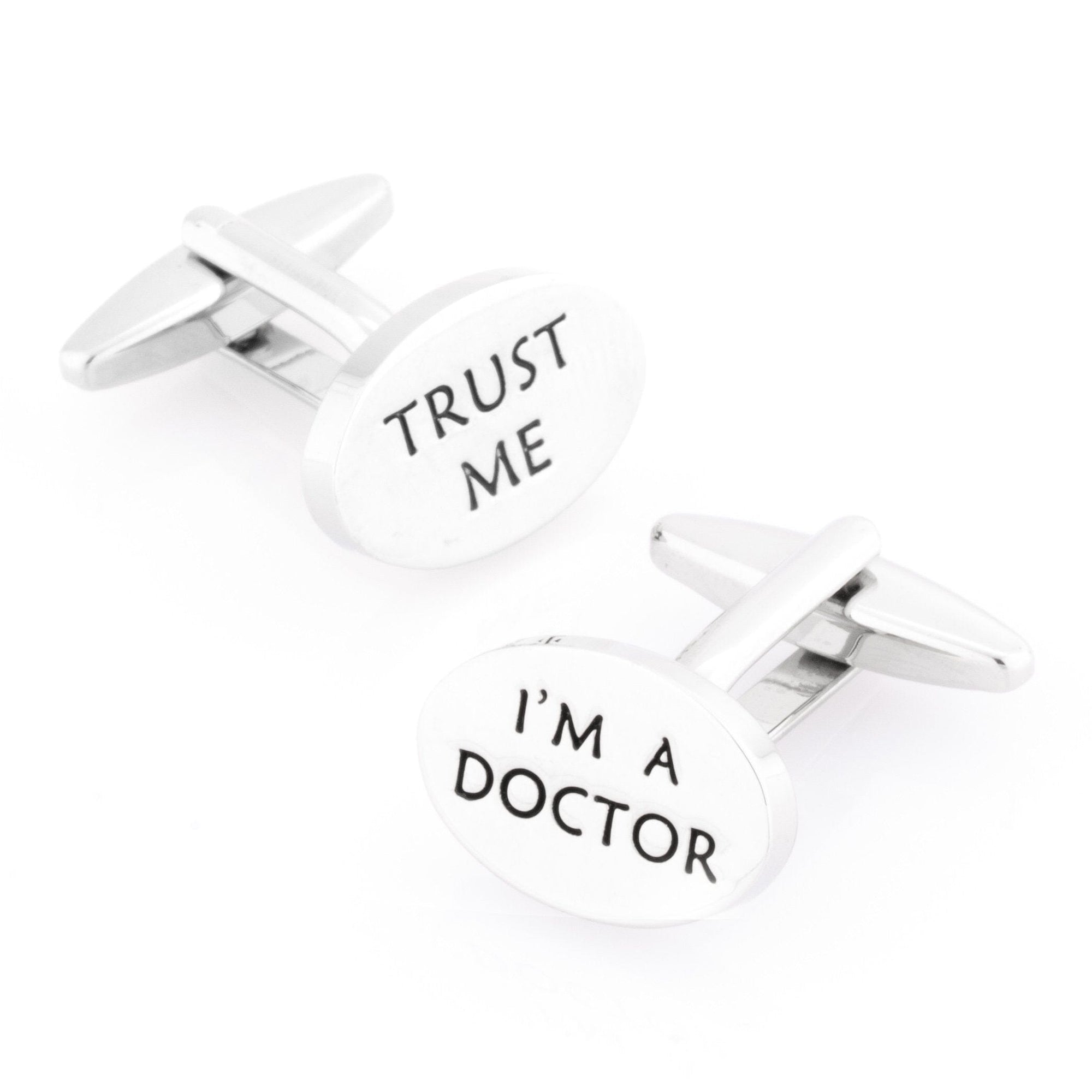 Trust Me I'm a Doctor Cufflinks Novelty Cufflinks Clinks Australia
