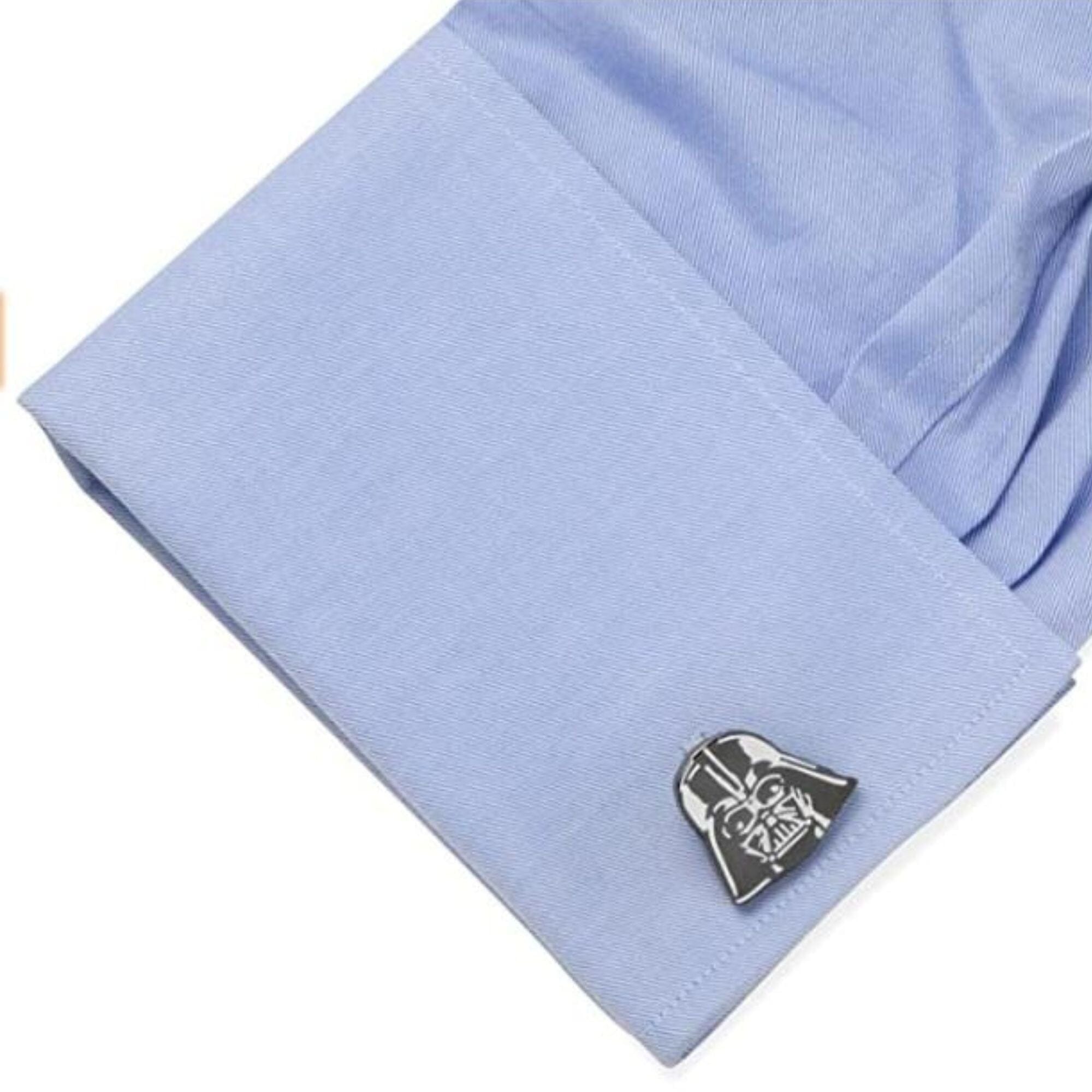 Glow Darth Vader Helmet Star War Cufflinks Novelty Cufflinks Star Wars