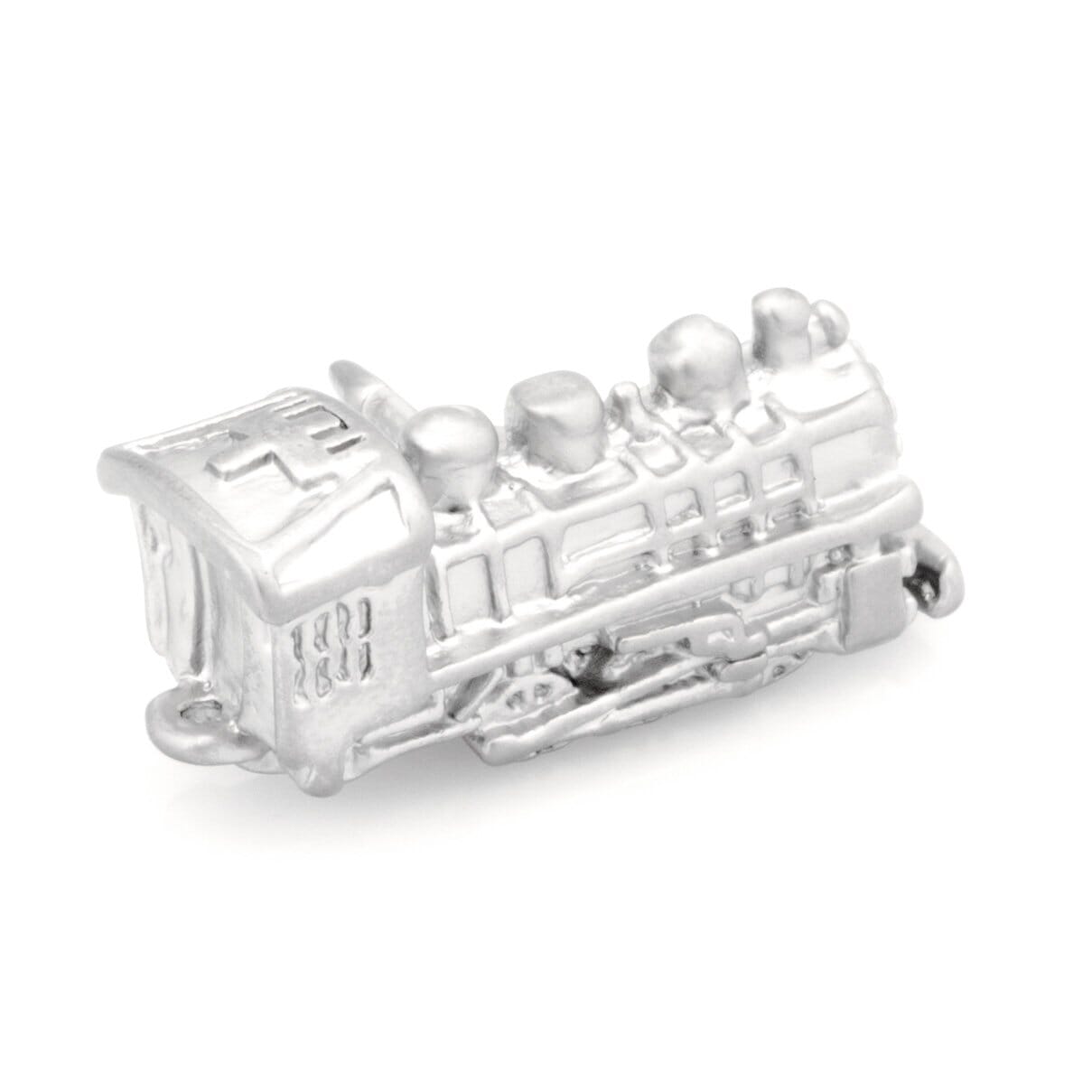 Train Lapel Pin - Silver Lapel Pin Clinks