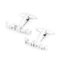 Brides Father cut-out style Wedding cufflinks Wedding Cufflinks Clinks Australia