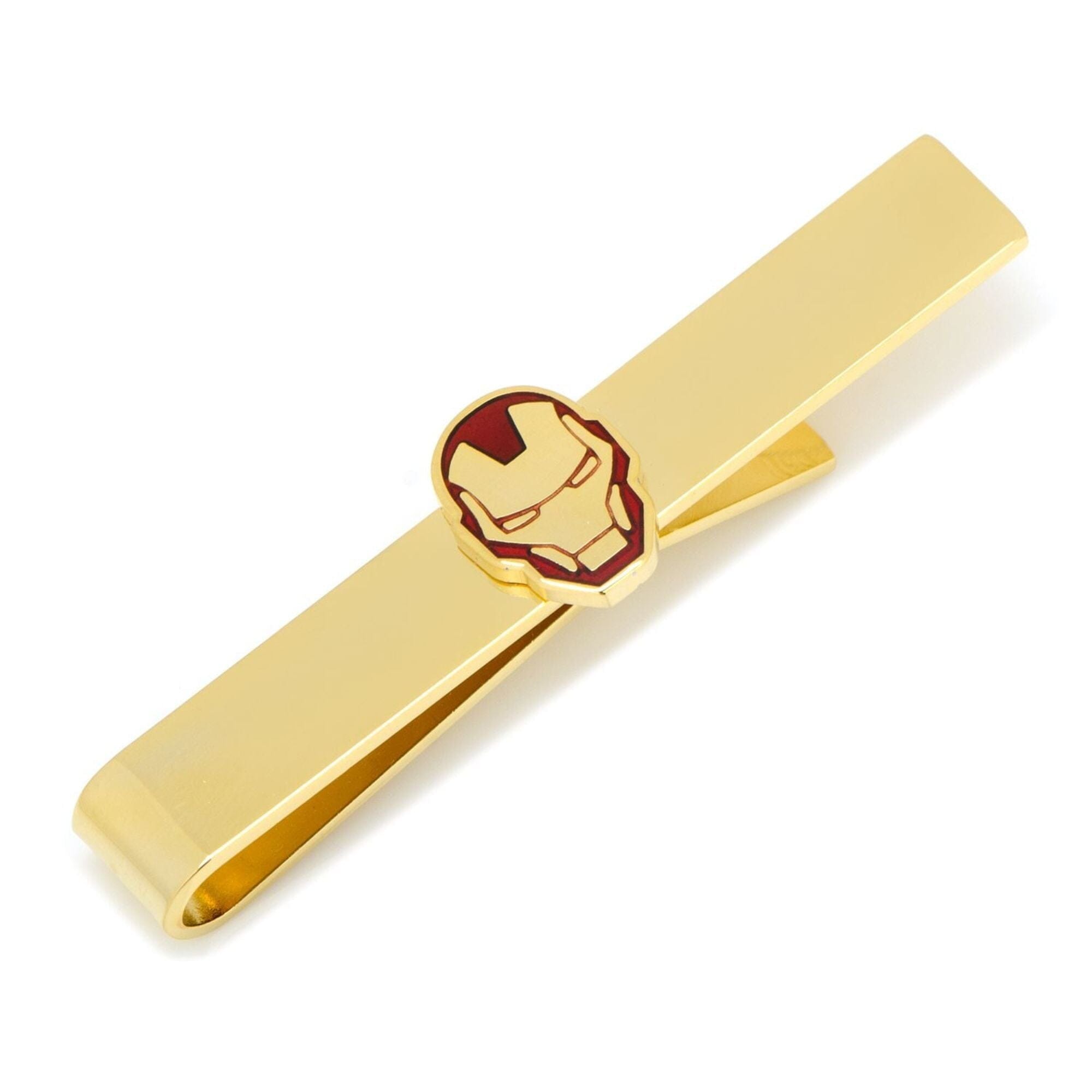 Gold Plated Iron Man Tie Bar Tie Bars Marvel Comics