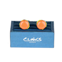 Colour Hamburger Cufflinks Novelty Cufflinks Clinks Australia