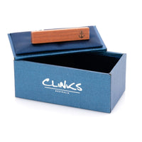 Wood Anchor Stamp Tie Clip Tie Bars Clinks