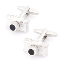 Say Cheese Silver Camera Cufflinks Novelty Cufflinks Clinks Australia