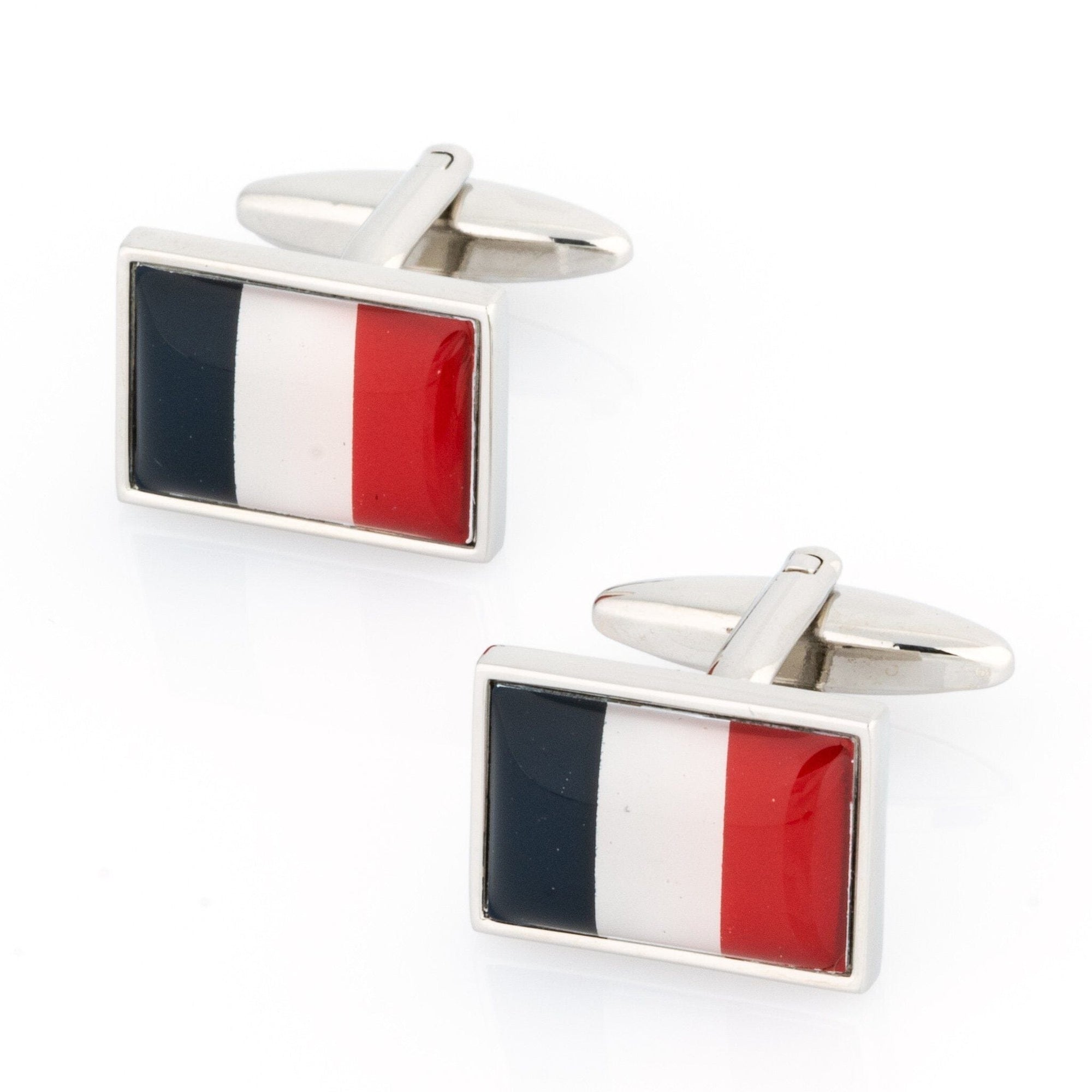 Flag of France - French Flag Cufflinks Novelty Cufflinks Clinks Australia Flag of France - French Flag Cufflinks
