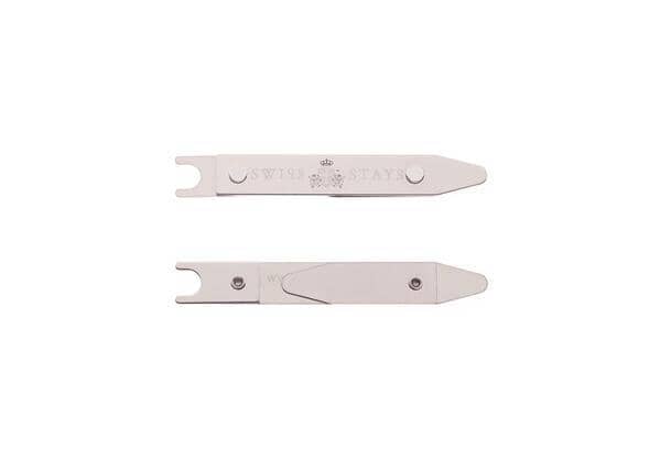 Swiss Stays 3 pack Adjustable Stainless Steel Collar Stays Collar Stays Swiss Stays