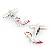 Stiletto High Heels Shoe Cufflinks Red Novelty Cufflinks Clinks Australia Stiletto High Heels Shoe Cufflinks Red