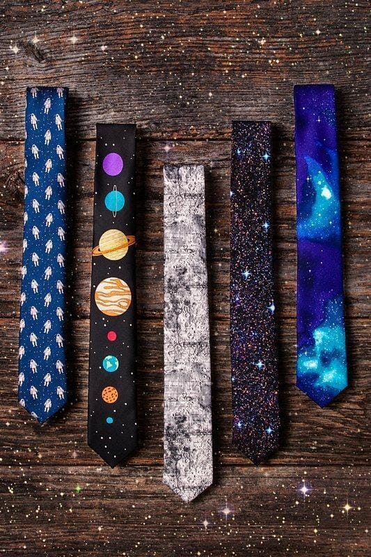The 8 Planets Skinny Tie Ties Clinks Australia