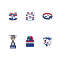 Western Bulldogs AFL Pin Set Lapel Pin Clinks Default