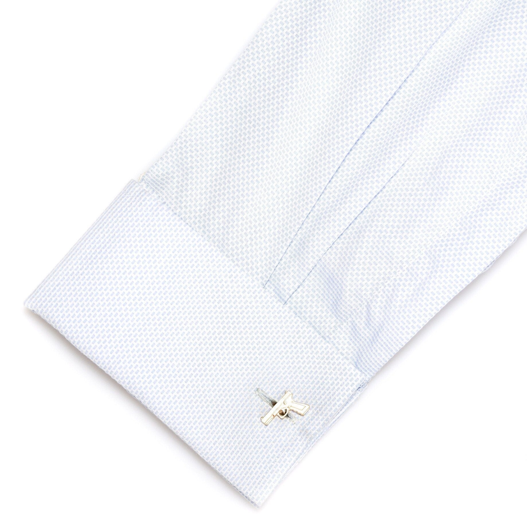 Rose Gold Hand Gun Cufflinks Novelty Cufflinks Clinks Australia