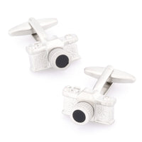 Say Cheese Silver Camera Cufflinks Novelty Cufflinks Clinks Australia Say Cheese Silver Camera Cufflinks