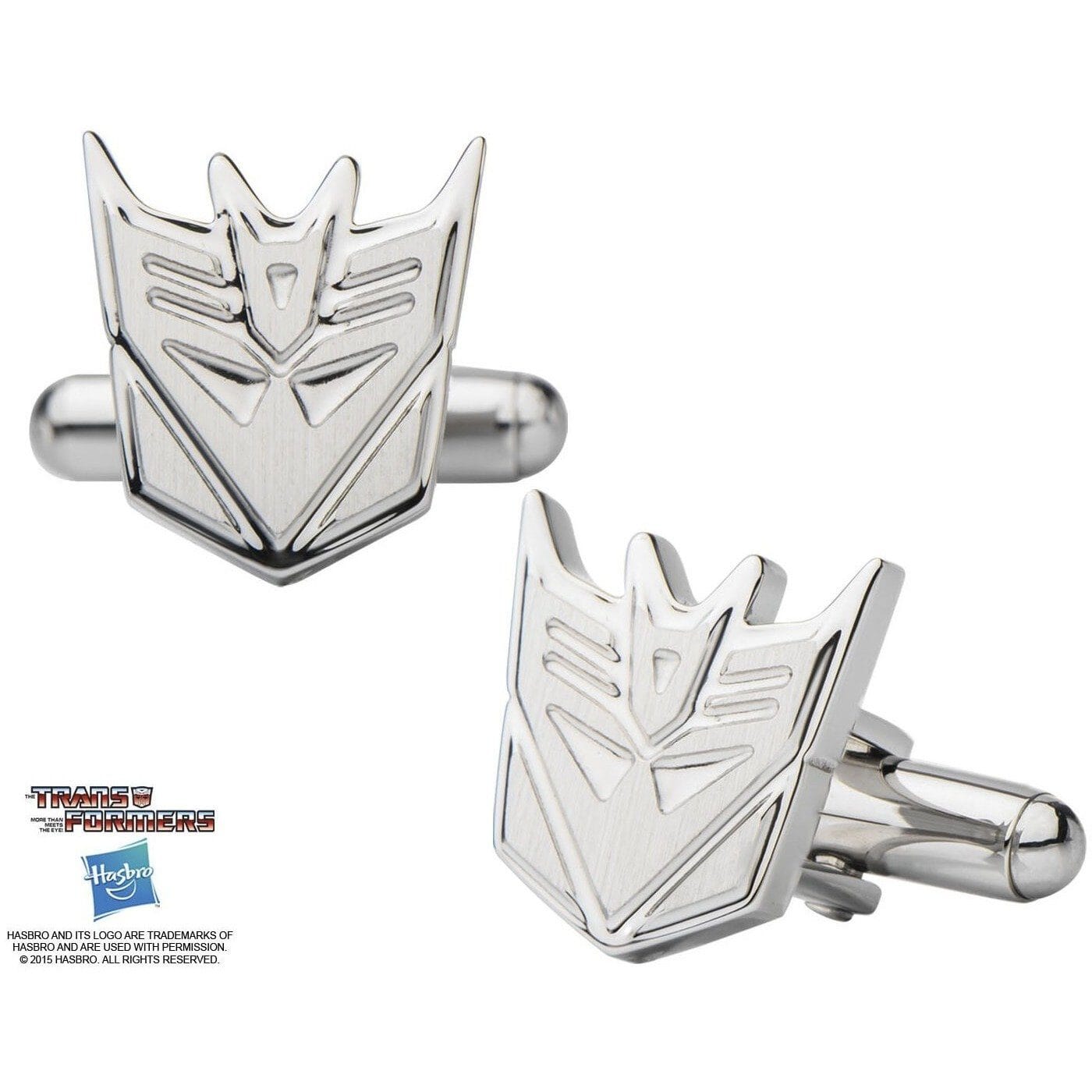 Transformer Decepticons Cufflinks Novelty Cufflinks Hasbro Transformer Decepticons Cufflinks