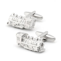 Train Silver Cufflinks Novelty Cufflinks Clinks Australia