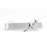 Australian Kangaroo Tie Bar Tie Clips Clinks