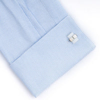White Ice Cateye Cufflinks Classic & Modern Cufflinks Clinks Australia