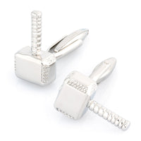 Thor Style Hammer Cufflinks Silver Novelty Cufflinks Clinks Australia