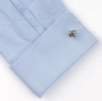 Small Silver Knot Cufflinks Classic & Modern Cufflinks Clinks Australia