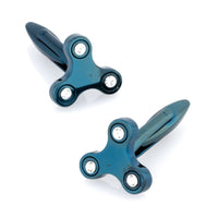 Blue Fidget Spinner Cufflinks Novelty Cufflinks Clinks Australia Blue Fidget Spinner Cufflinks