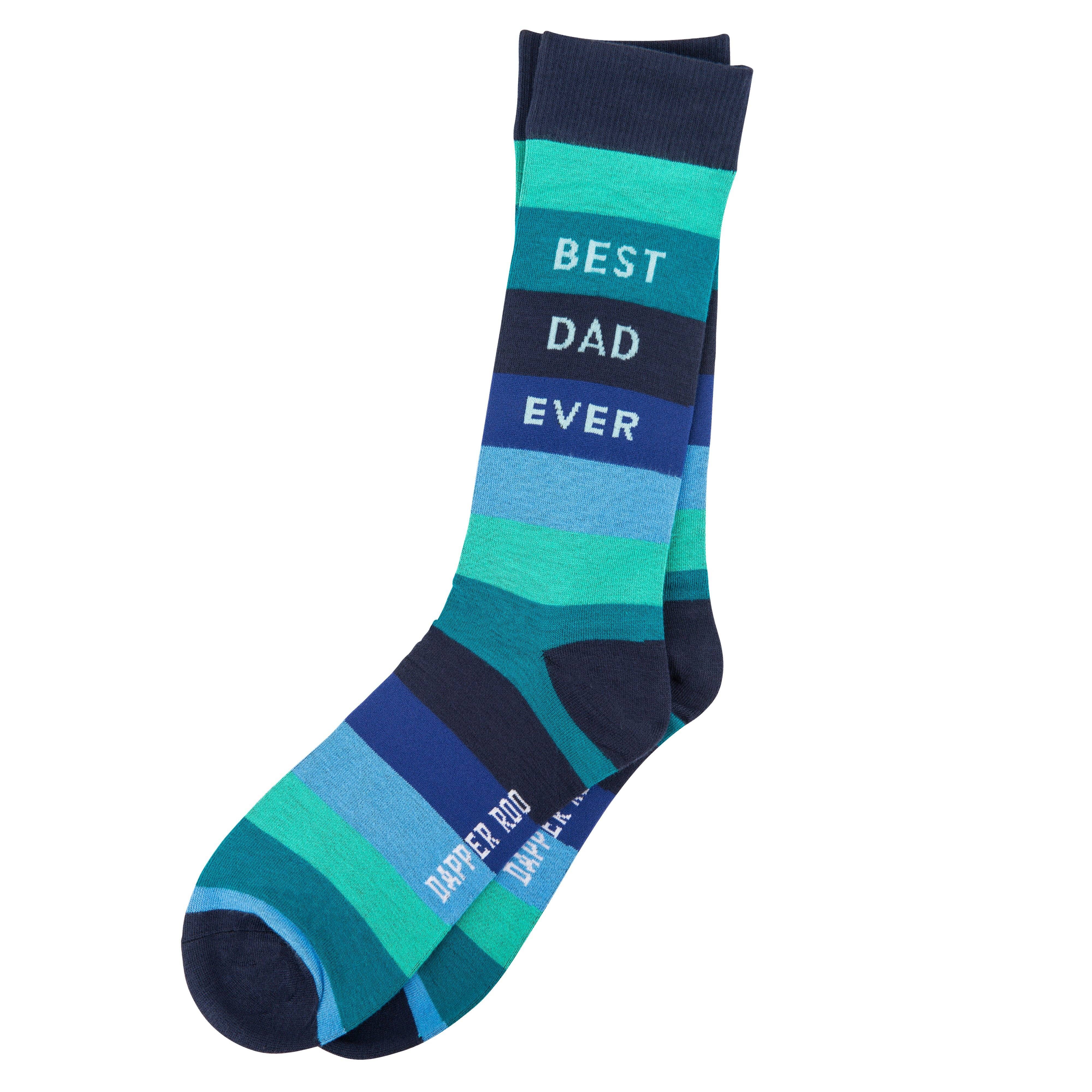 Best Dad Ever Bamboo Socks by Dapper Roo Socks Dapper Roo