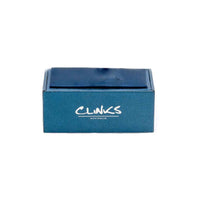 Shiny Gold Rectangle Engravable Cufflinks Classic & Modern Cufflinks Clinks Australia