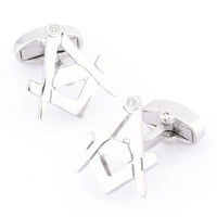 Freemason Masonic Silver Cufflinks Novelty Cufflinks Clinks Australia Freemason Masonic Silver Cufflinks