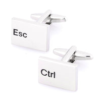 Ctrl Esc Key Cufflinks Novelty Cufflinks Clinks Australia Ctrl Esc Key Cufflinks