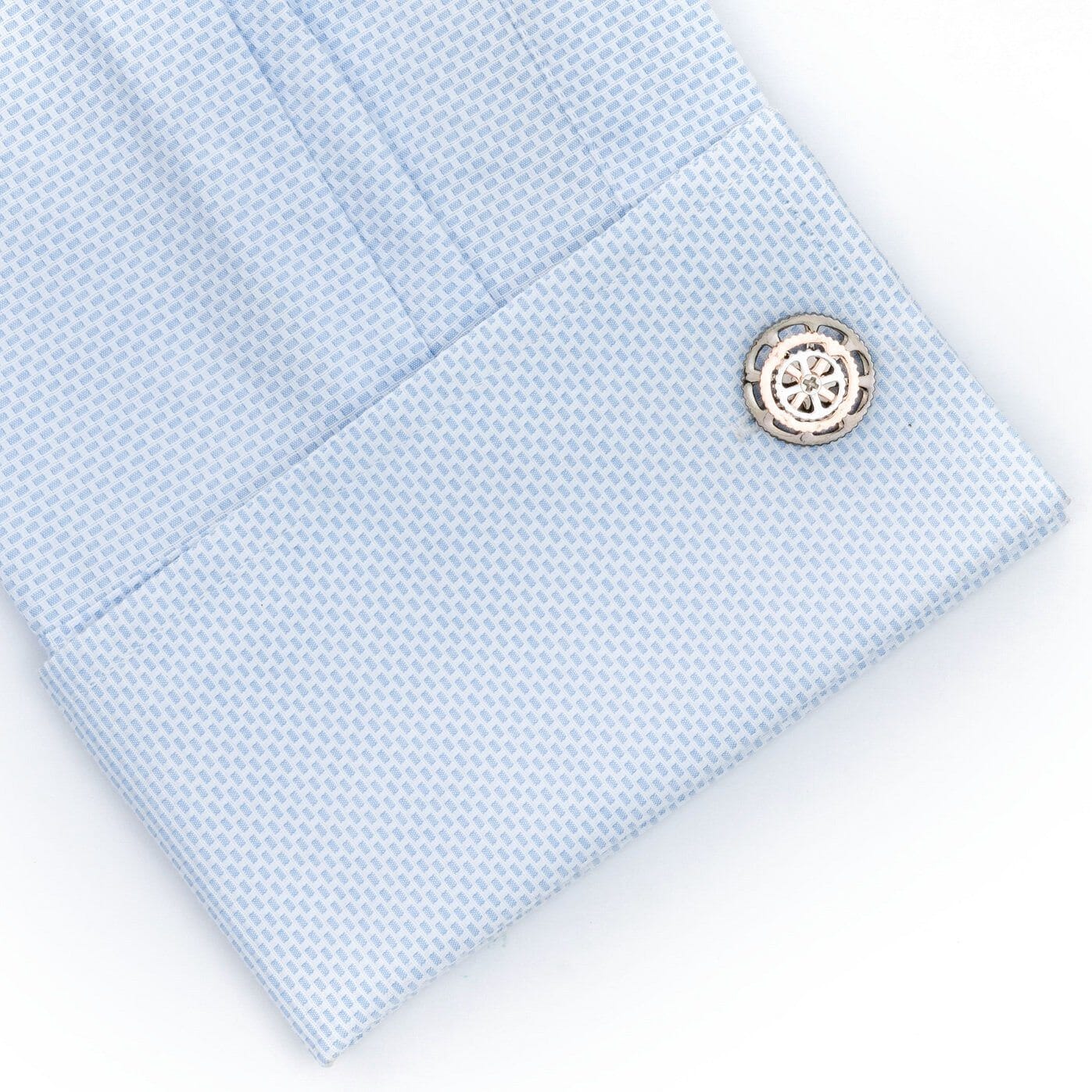 Bicycle Gear Cog Cufflinks in Gunmetal Silver Gold Novelty Cufflinks Clinks Australia