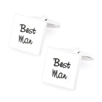 Best Man White Wedding Cufflinks Wedding Cufflinks Clinks Australia Best Man White Cufflinks