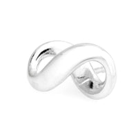 Silver Infinity Symbol Lapel Pin Lapel Pin Clinks