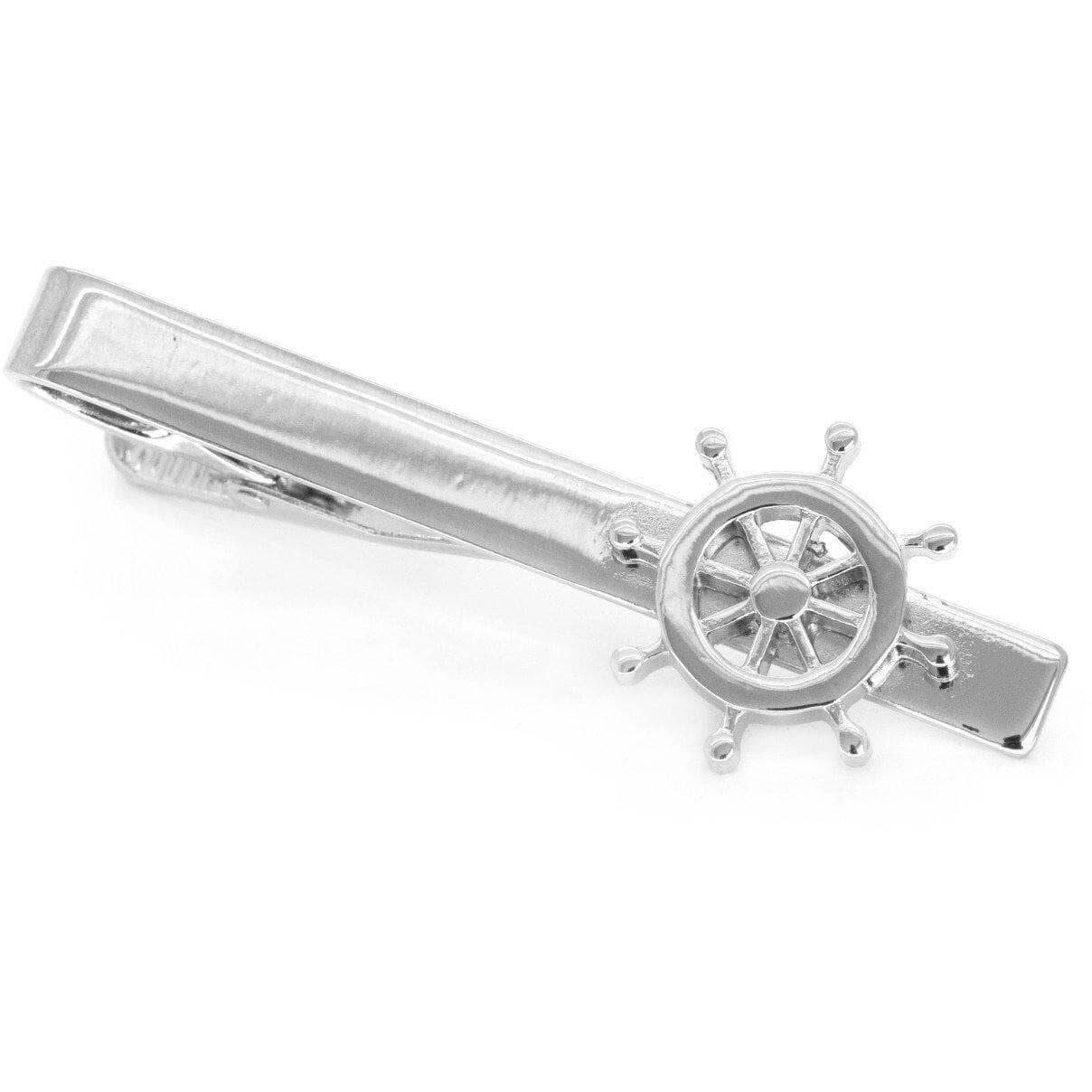 Ships Wheel Tie Clip Tie Clips Clinks