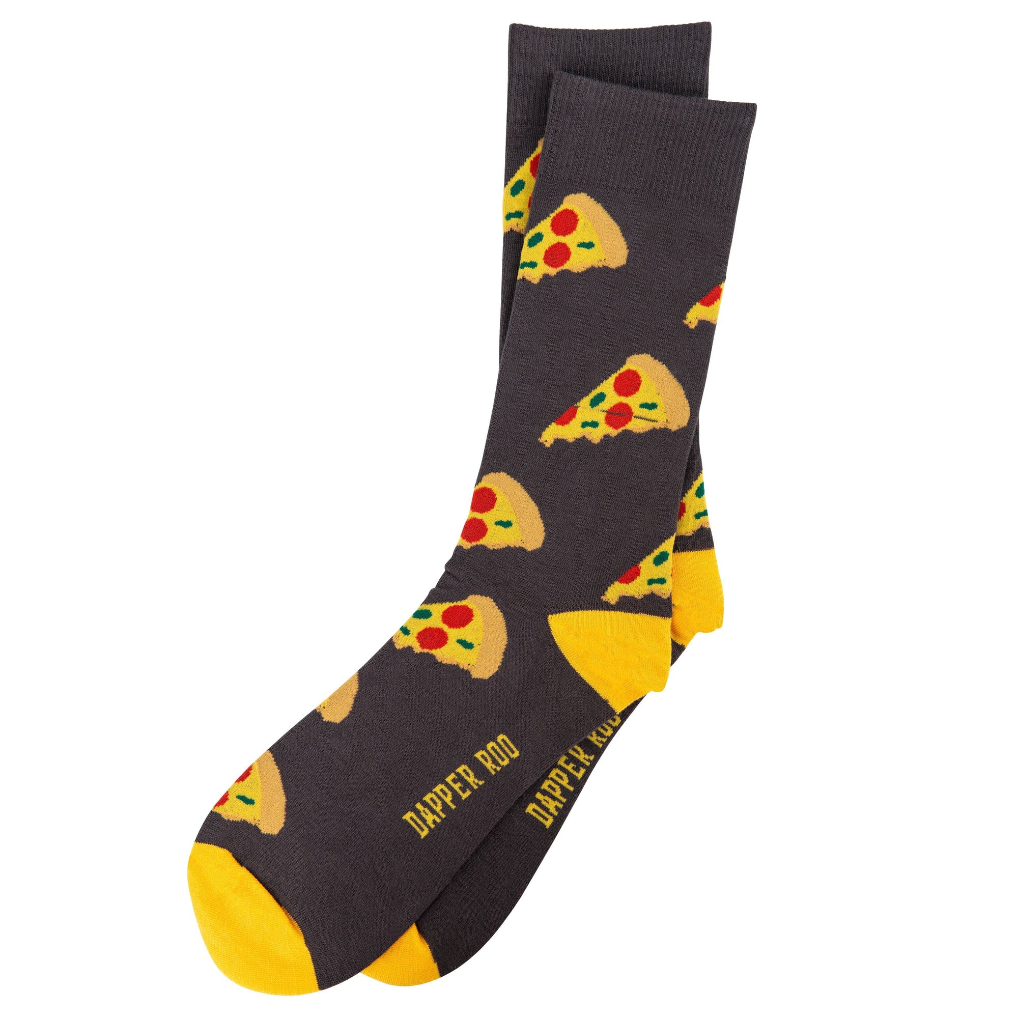 Slice Slice Baby Pizza Bamboo Socks by Dapper Roo Socks Dapper Roo Default