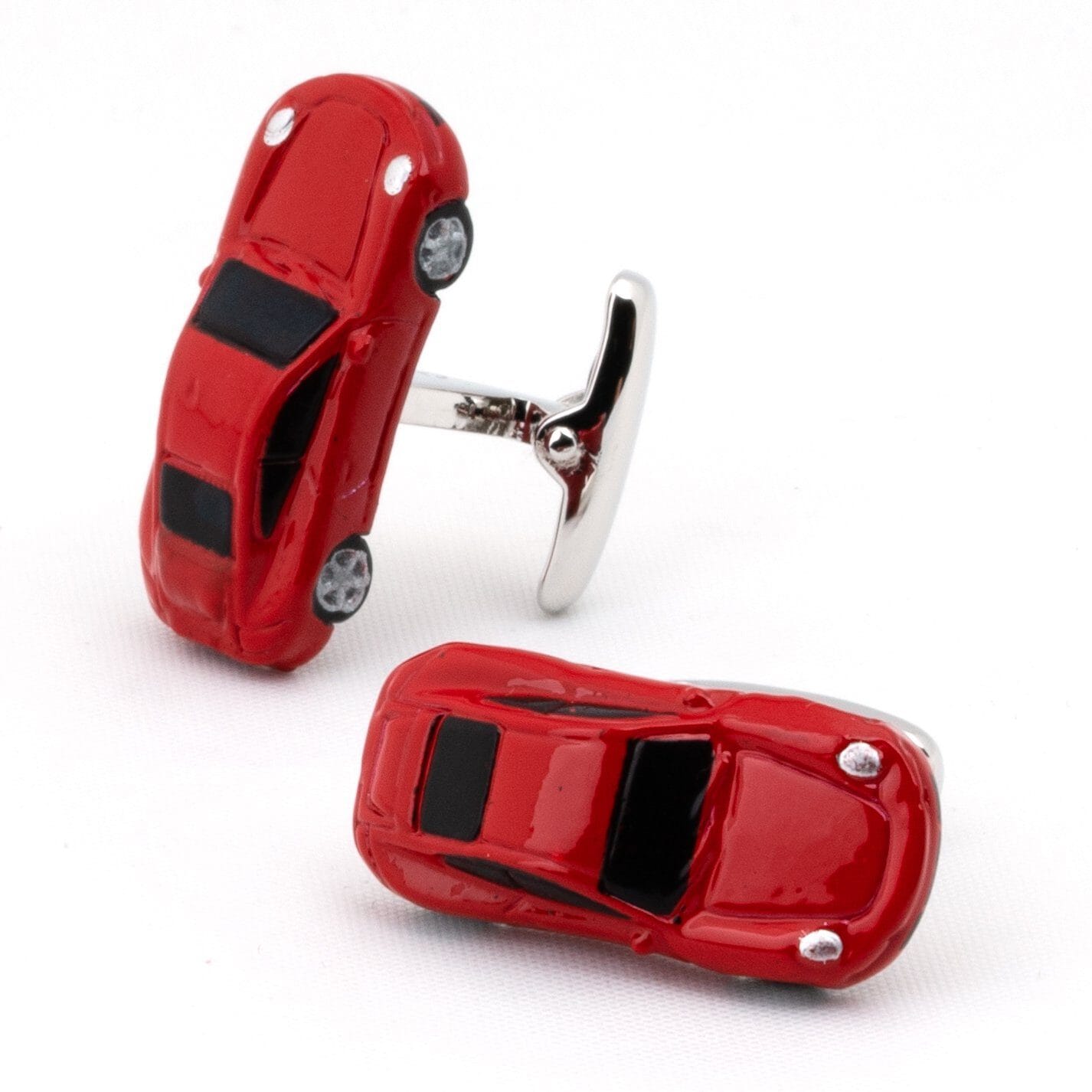 Red Porsche 911 Car Cufflinks Novelty Cufflinks Clinks Australia