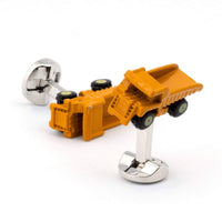 Yellow Dump Truck Cufflinks Novelty Cufflinks Clinks Australia