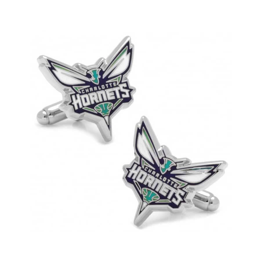 Charlotte Hornets Cufflinks Novelty Cufflinks NBA