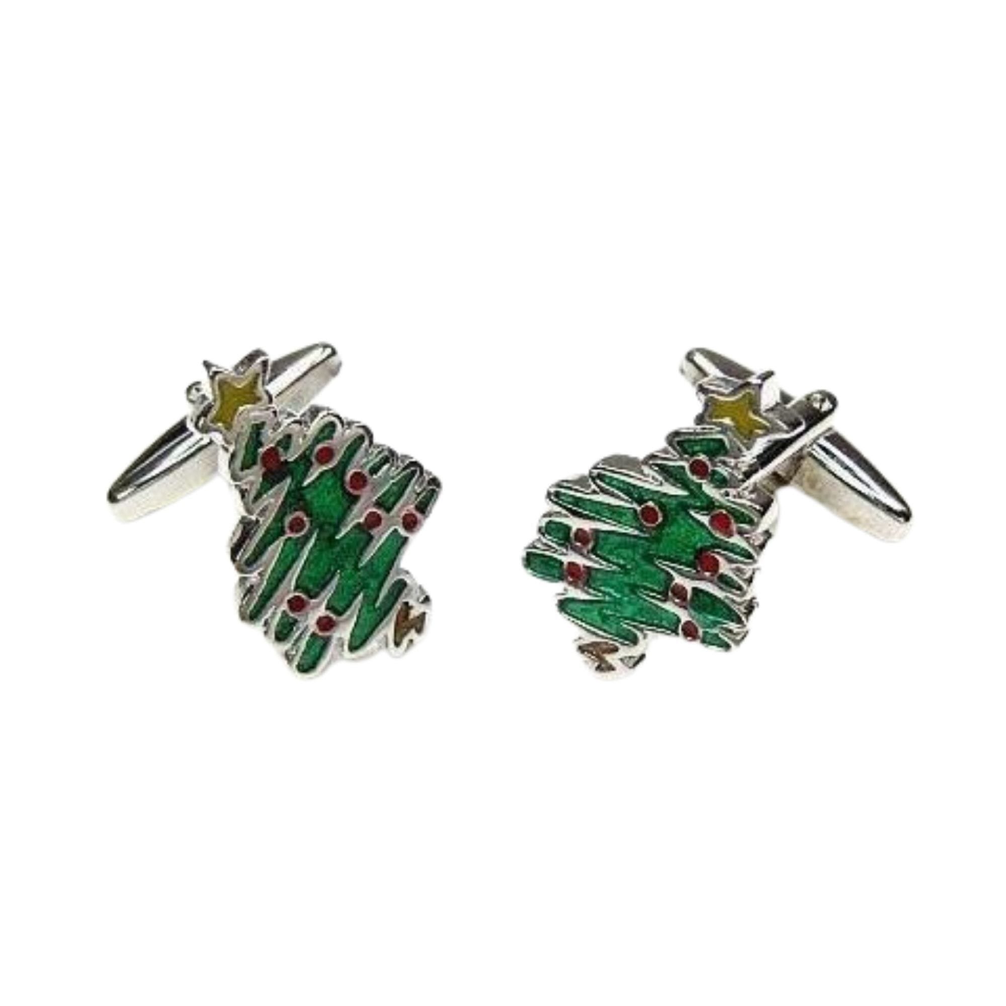 Christmas Trees Cufflinks Default Clinks Australia