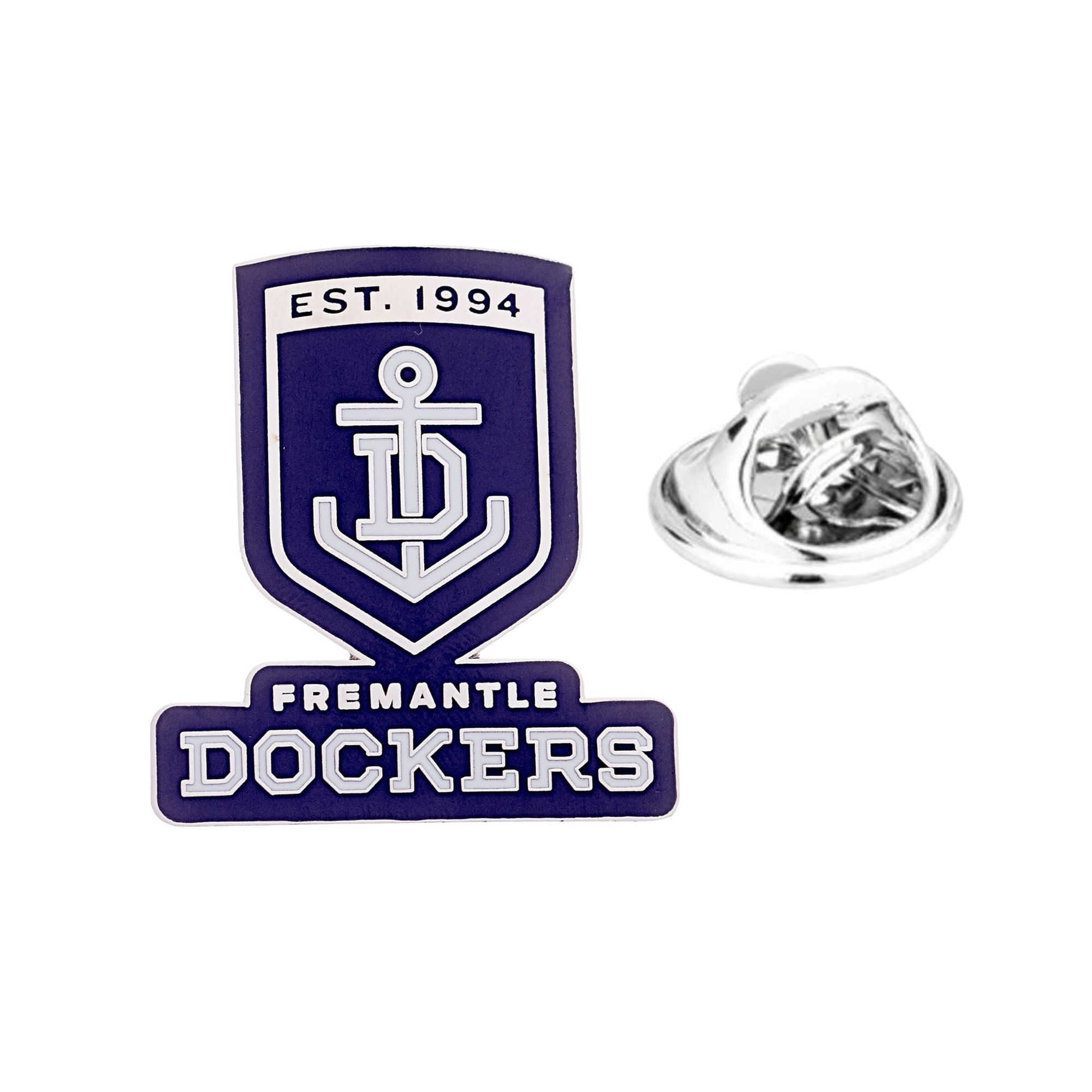 Fremantle Dockers Logo AFL Pin Lapel Pin Clinks Australia Default