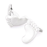 Baby Feet Cufflinks Silver Cufflinks Clinks Australia