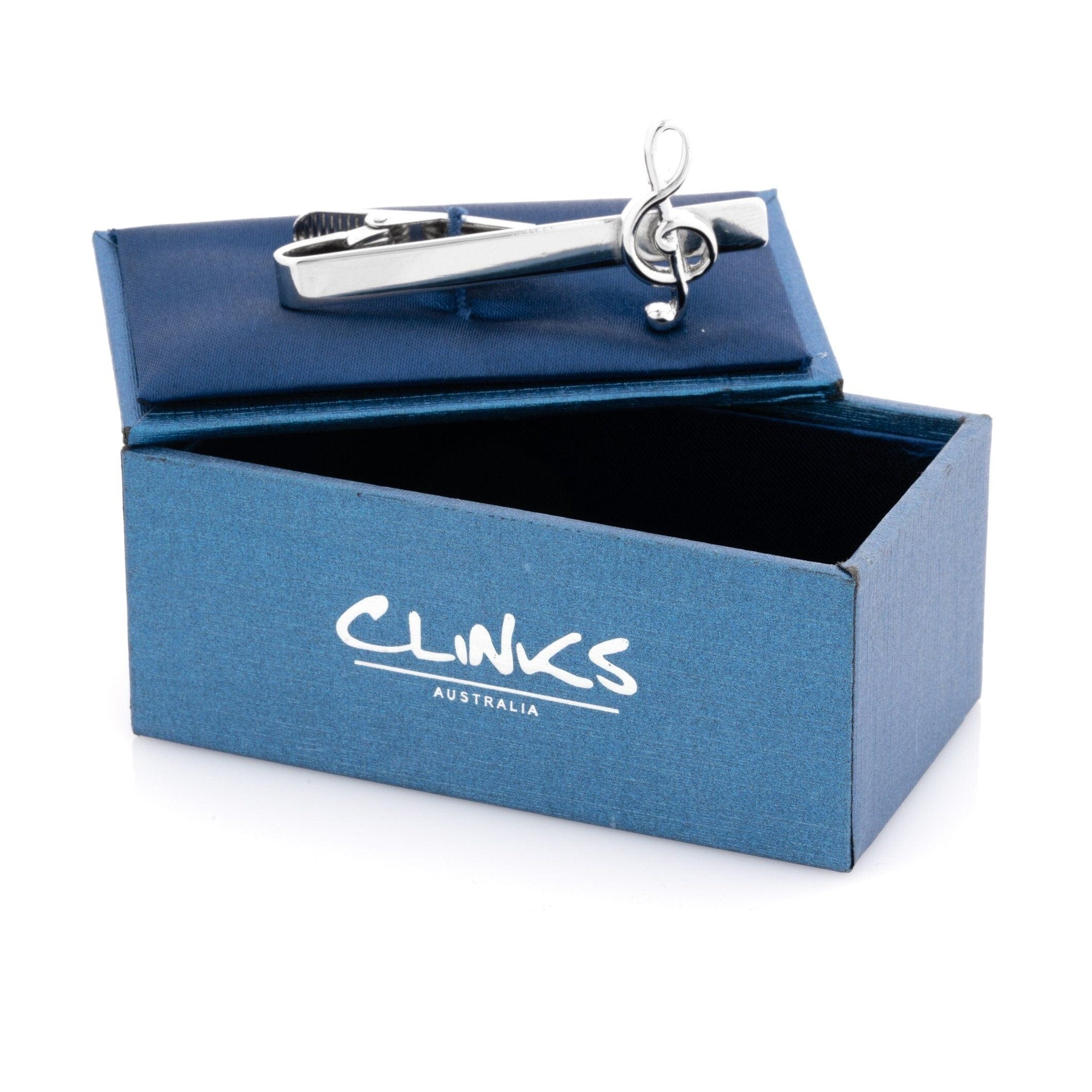 Treble Clef Tie Clip Tie Clips Clinks