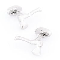 Silver Axe Cufflinks Novelty Cufflinks Clinks Australia