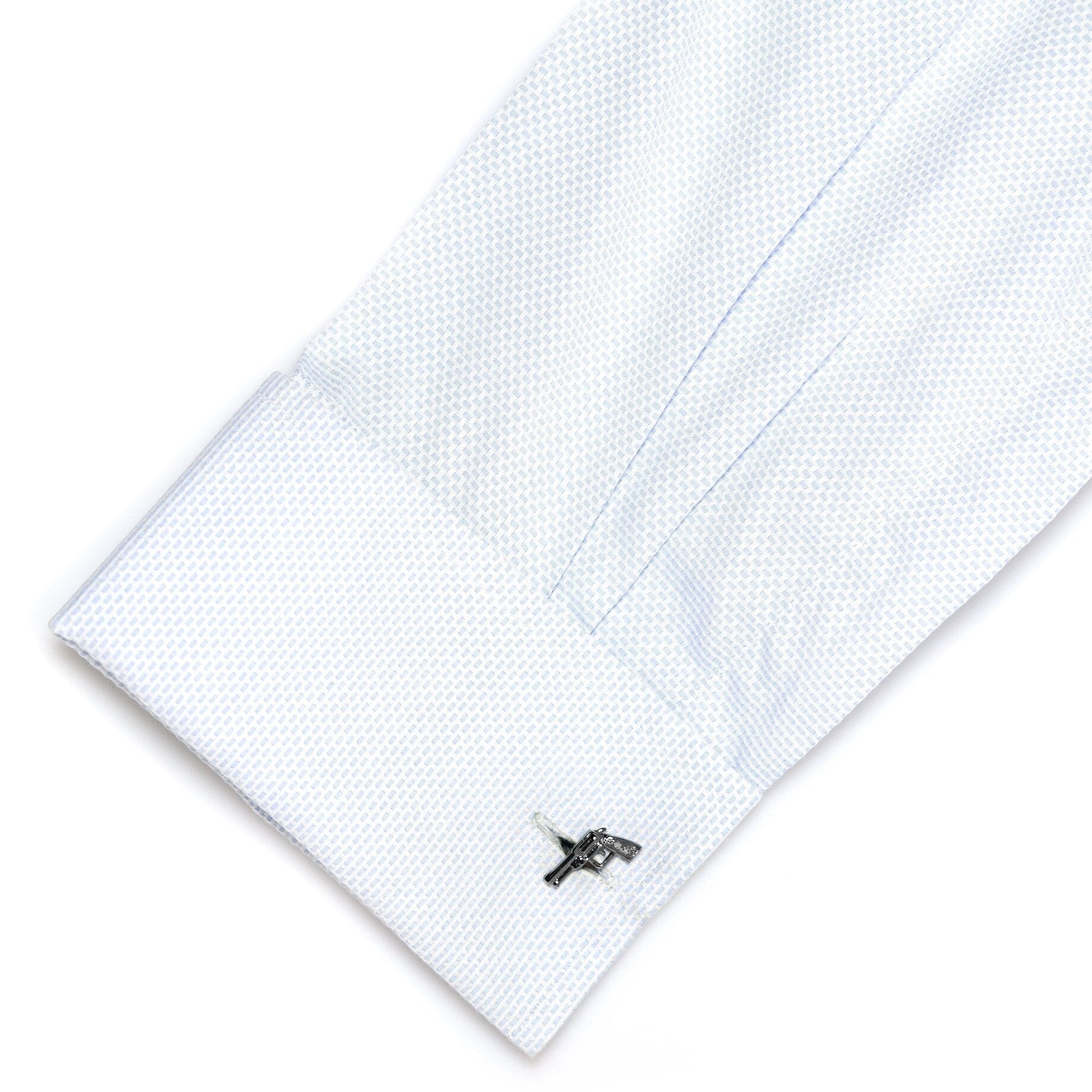 Gunmetal Revolver Gun Cufflinks Novelty Cufflinks Clinks Australia