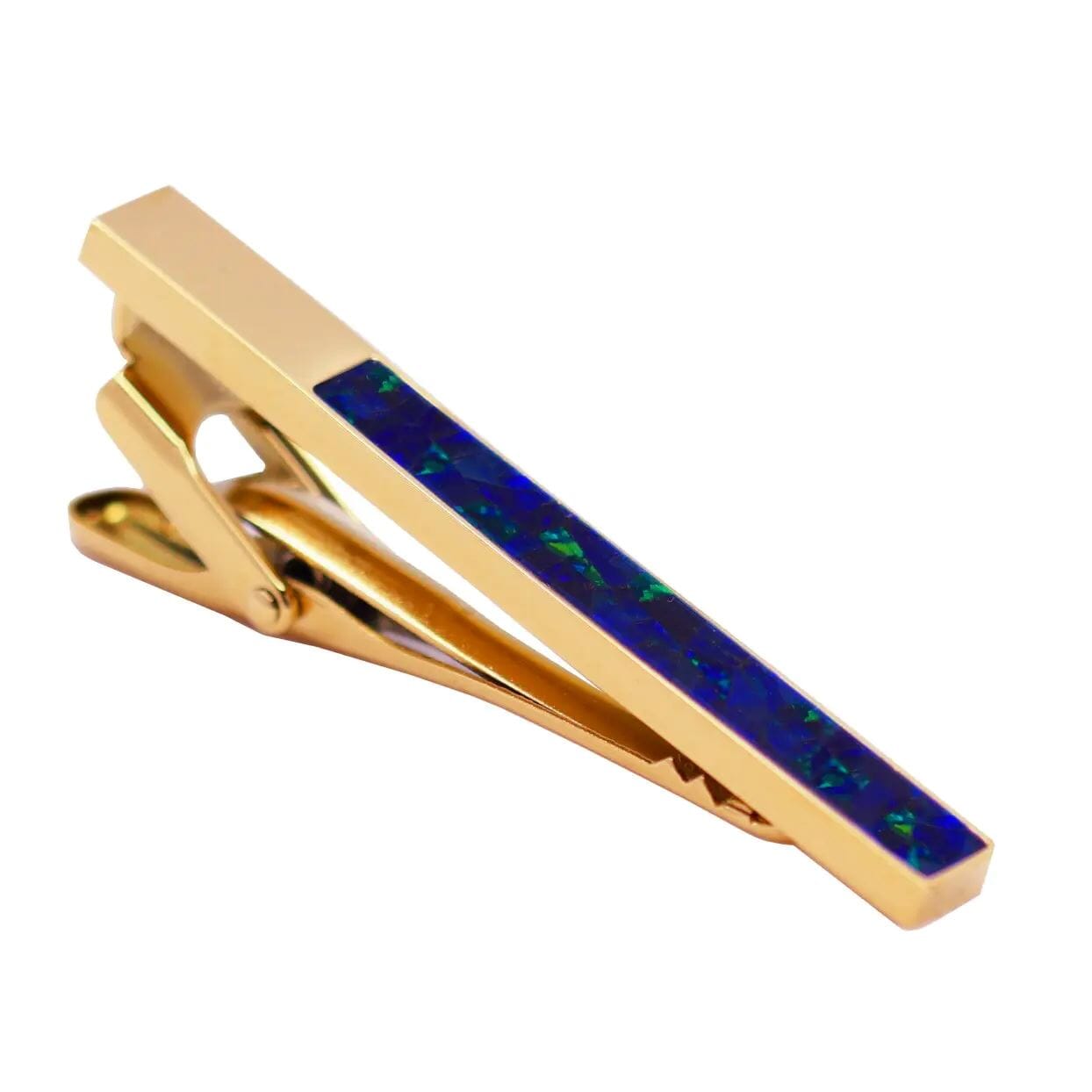 Rose Gold Australian Sky Opal Tie Clip Tie Clips Clinks Australia Default