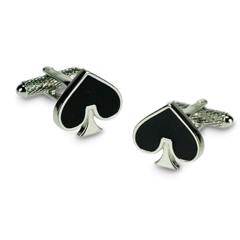 Suit of Spades Cufflinks Novelty Cufflinks Clinks Australia