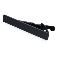 Small Shiny Black Tie Clip 40mm Tie Clips Clinks Australia