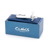 Treble Clef Tie Clip Tie Clips Clinks