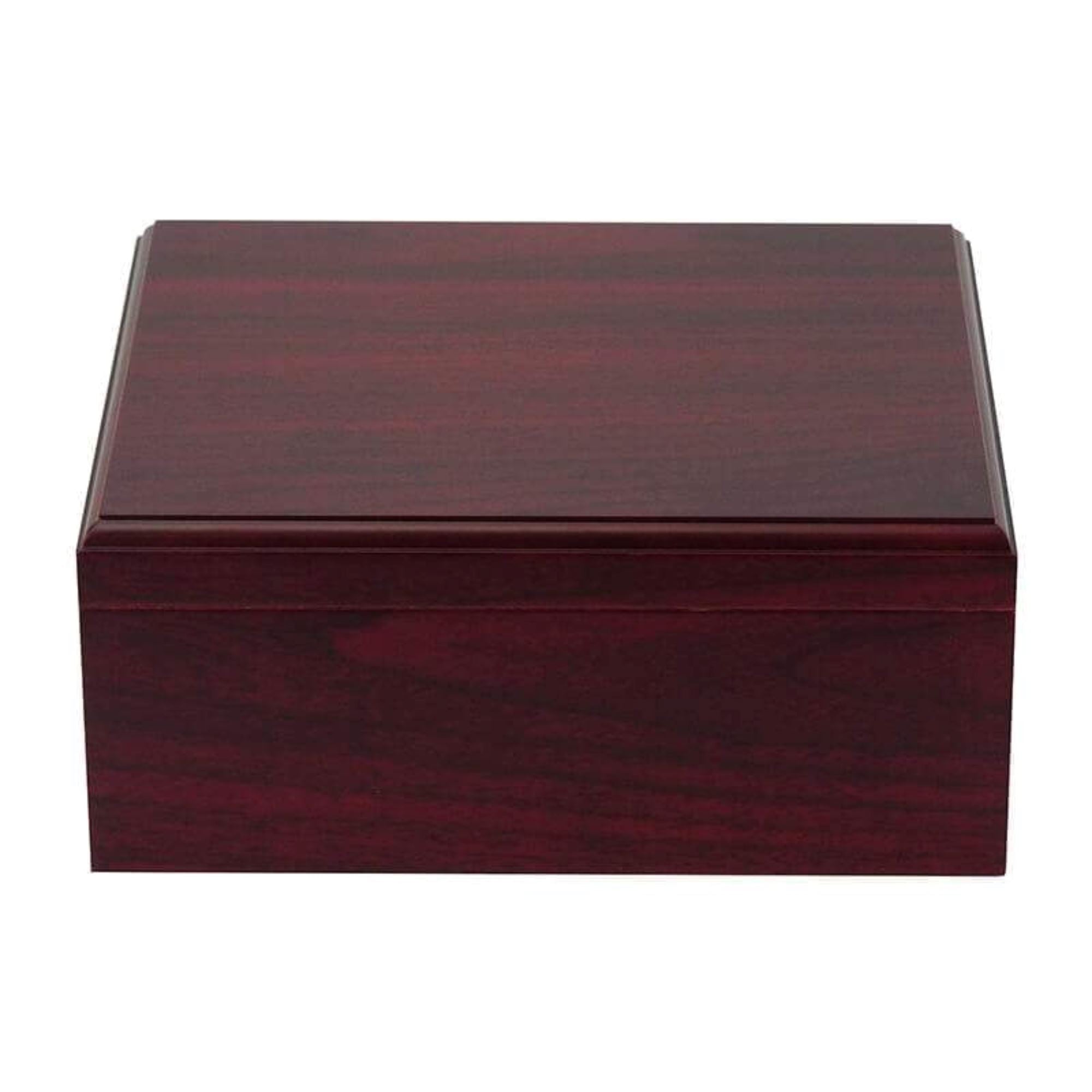 25 CT Cherry Cigar Humidor Mahogany Lining Box for Cigars Cigar Boxes Clinks