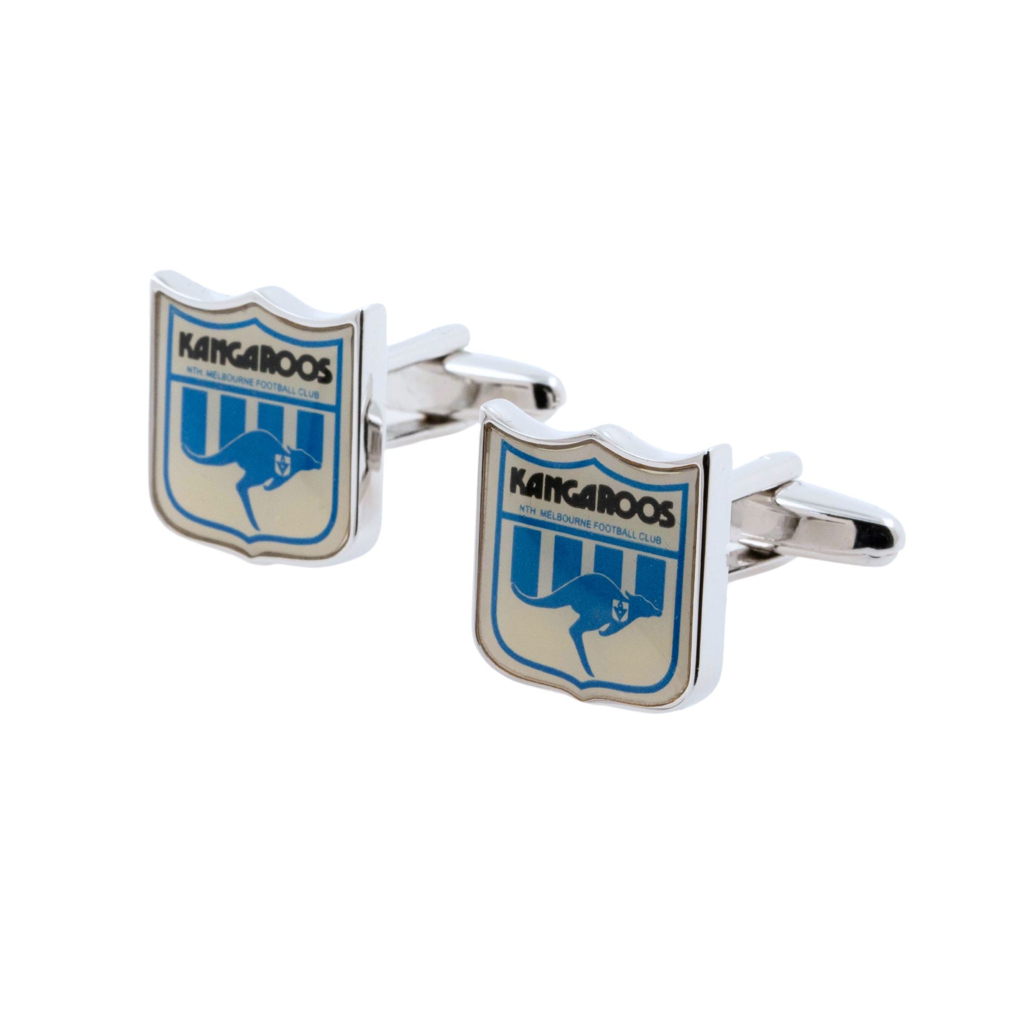 North Melbourne Kangaroos Heritage AFL Cufflinks Novelty Cufflinks AFL North Melbourne Kangaroos Heritage AFL Cufflinks