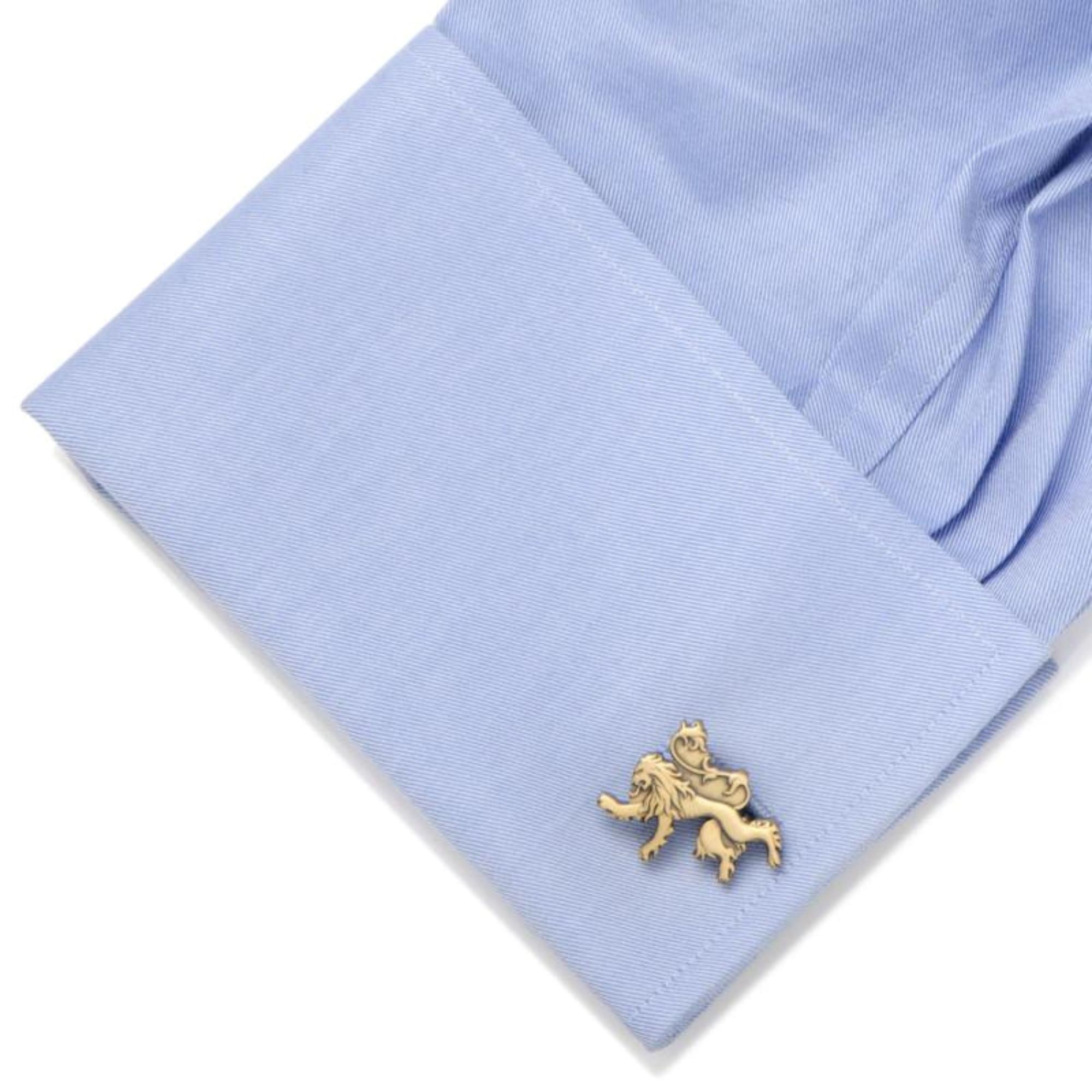 Lannister Lion Sigil Cufflinks - Game of Thrones Novelty Cufflinks Game of Thrones