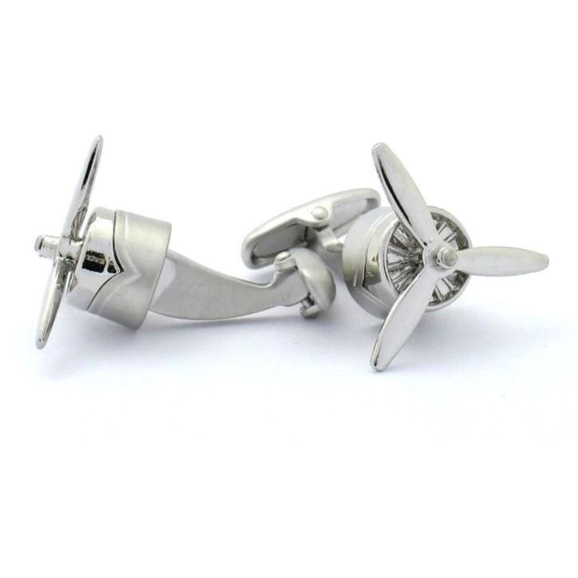 Aeroplane Propeller Cufflinks Novelty Cufflinks Clinks Australia