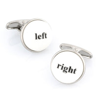 Left / Right Cufflinks Novelty Cufflinks Clinks Australia Left / Right Cufflinks